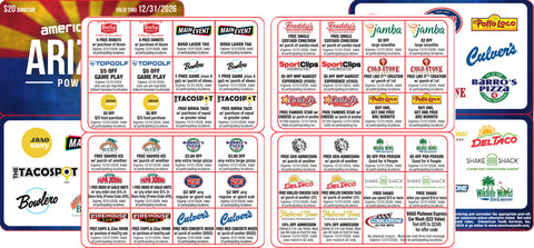 Arizona Power Card 2026 ($20)
